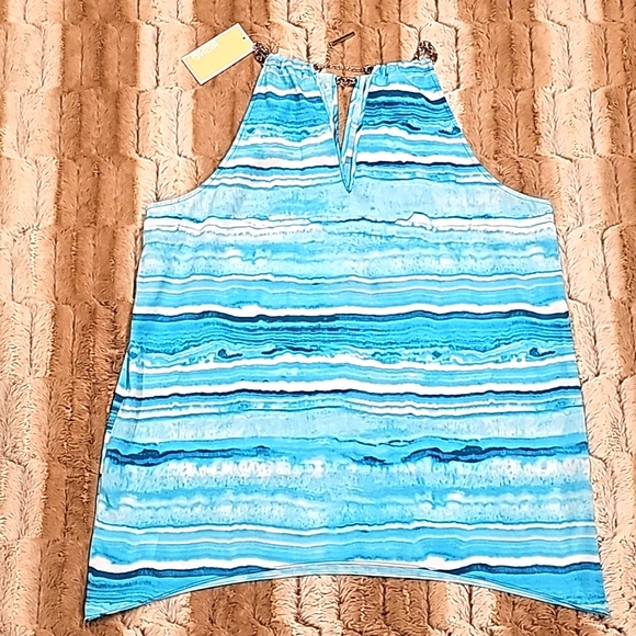 MICHAEL KORS TURQUOISE TANK - Picture 5 of 5
